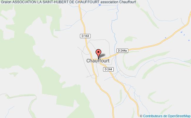 plan association Association La Saint-hubert De Chauffourt Chauffourt