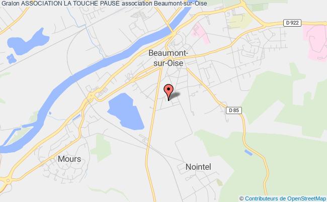 plan association Association La Touche Pause Beaumont-sur-Oise