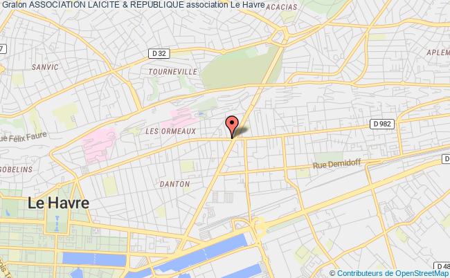 plan association Association Laicite & Republique Le Havre