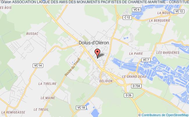 ASSOCIATION LAÏQUE DES AMIS DES MONUMENTS PACIFISTES DE CHARENTE-MARITIME - CONSTITUÉE À DOLUS-D'OLÉRON (ALAMP17-DO)