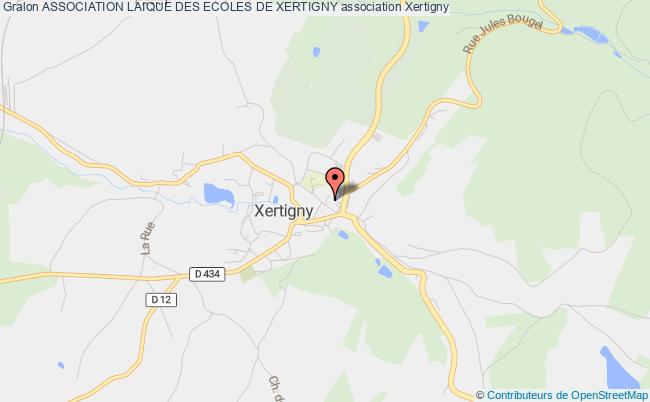 plan association Association Laique Des Ecoles De Xertigny Xertigny