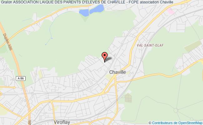 plan association Association Laique Des Parents D'eleves De Chaville - Fcpe Chaville