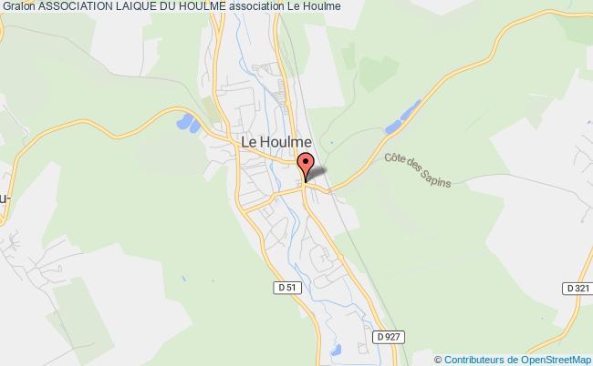 plan association Association Laique Du Houlme Le    Houlme