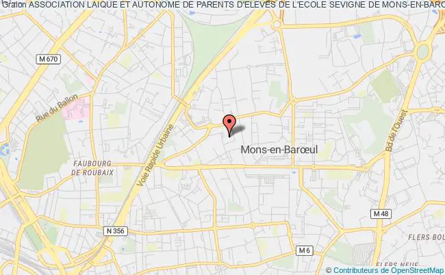 ASSOCIATION LAIQUE ET AUTONOME DE PARENTS D'ELEVES DE L'ECOLE SEVIGNE DE MONS-EN-BAROEUL
