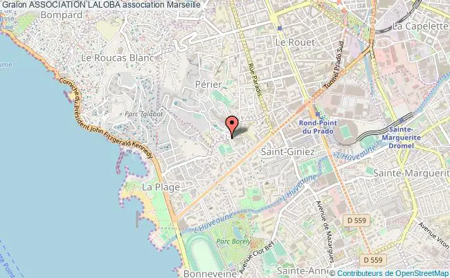 plan association Association Laloba Marseille