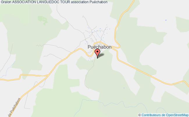 plan association Association Languedoc Tour Puéchabon