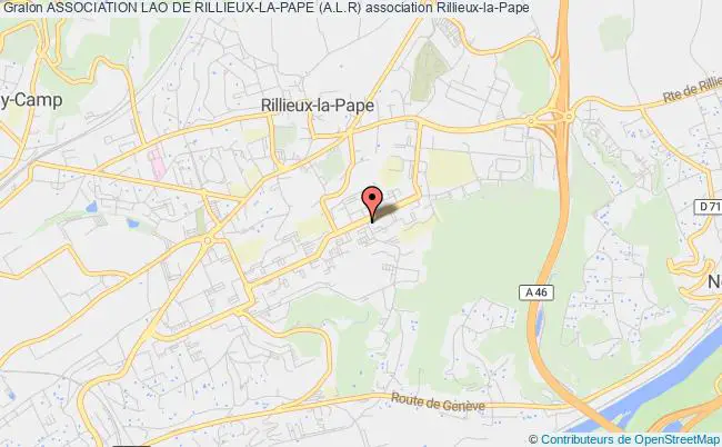 plan association Association Lao De Rillieux-la-pape (a.l.r) Rillieux-la-Pape