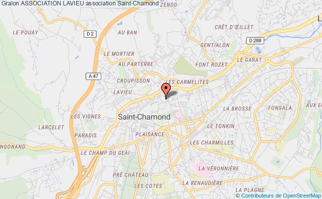 plan association Association Lavieu Saint-Chamond