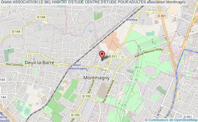 plan association Association Le Bel Habitat D'etude Centre D'etude Pour Adultes Montmagny