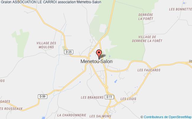 plan association Association Le Carroi Menetou-Salon