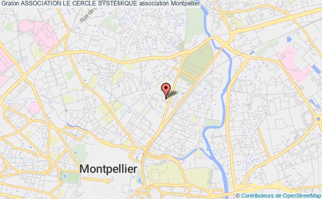 plan association Association Le Cercle SystÉmique Montpellier