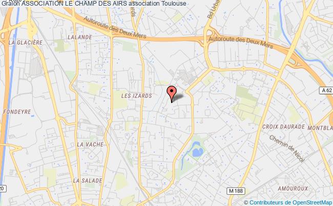 plan association Association Le Champ Des Airs Toulouse