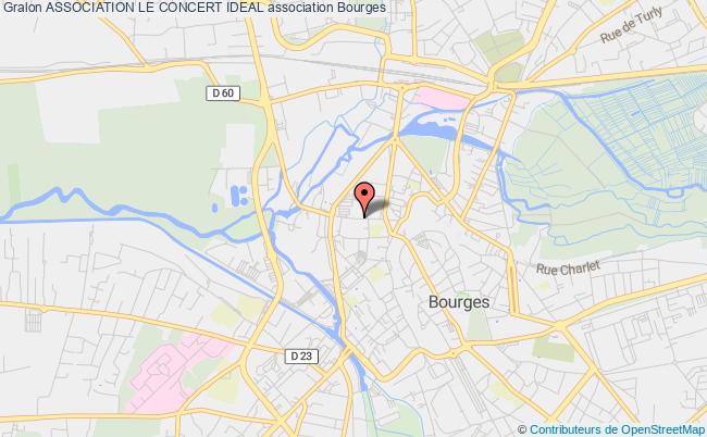 plan association Association Le Concert Ideal Bourges