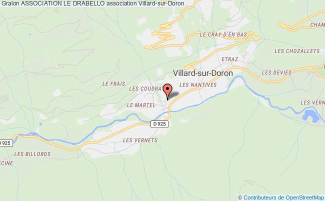 plan association Association Le Drabello Villard-sur-Doron