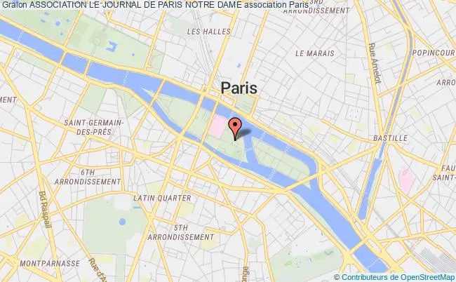 plan association Association Le Journal De Paris Notre Dame Paris