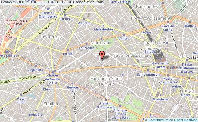 plan association Association Le Logis Bosquet Paris