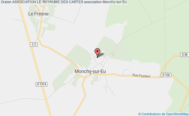 plan association Association Le Royaume Des Cartes Monchy-sur-Eu