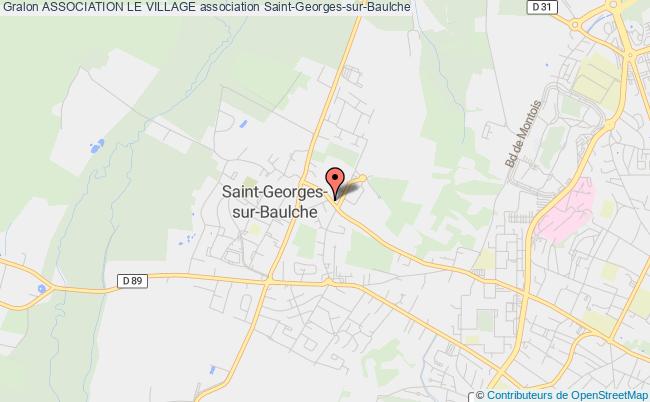 plan association Association Le Village Saint-Georges-sur-Baulche