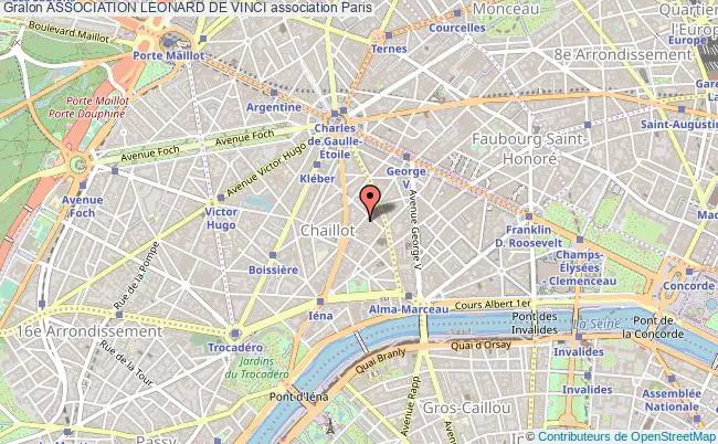 plan association Association Leonard De Vinci Paris