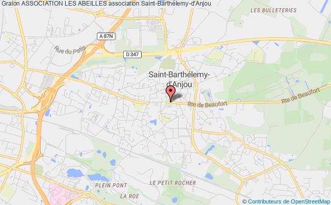plan association Association Les Abeilles Saint-Barthélemy-d'Anjou