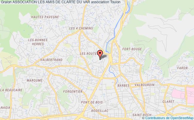 plan association Association Les Amis De Clarte Du Var Toulon
