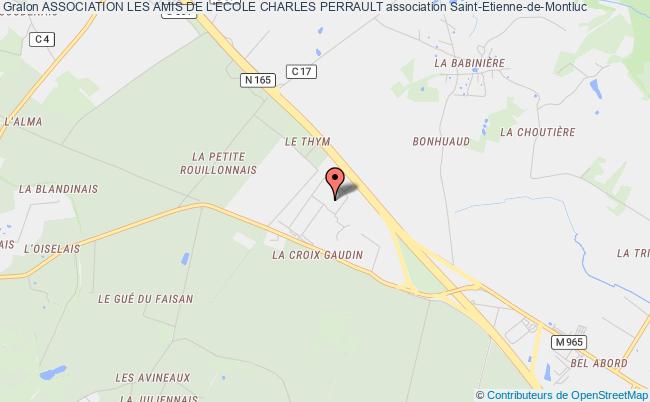 plan association Association Les Amis De L'ecole Charles Perrault Saint-Étienne-de-Montluc