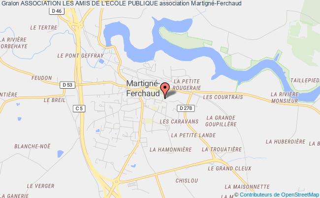 plan association Association Les Amis De L'ecole Publique Martigné-Ferchaud