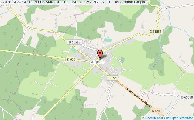 ASSOCIATION LES AMIS DE L'EGLISE DE CAMPIN - ADEC -