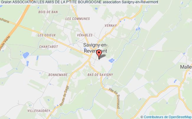 plan association Association Les Amis De La P'tite Bourgogne Savigny-en-Revermont
