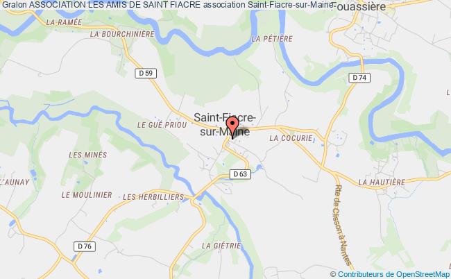 plan association Association Les Amis De Saint Fiacre Saint-Fiacre-sur-Maine