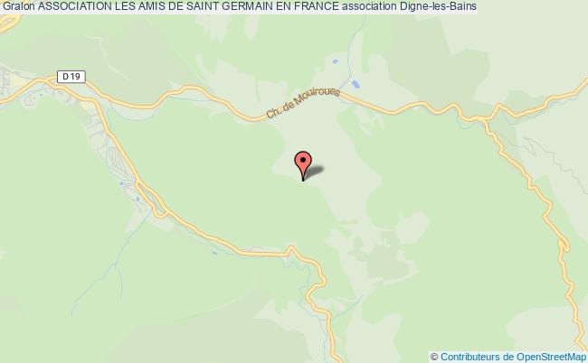 plan association Association Les Amis De Saint Germain En France Digne-les-Bains