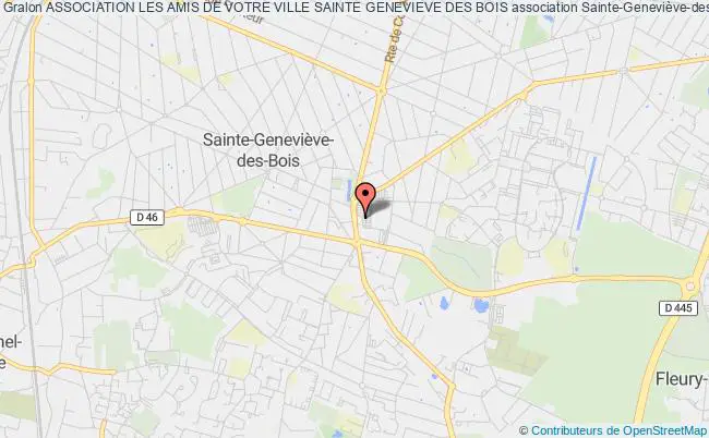 plan association Association Les Amis De Votre Ville Sainte Genevieve Des Bois Sainte-Geneviève-des-Bois