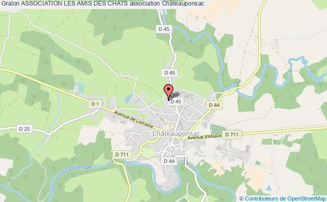 plan association Association Les Amis Des Chats Châteauponsac