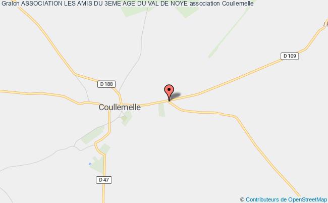 plan association Association Les Amis Du 3eme Age Du Val De Noye Coullemelle