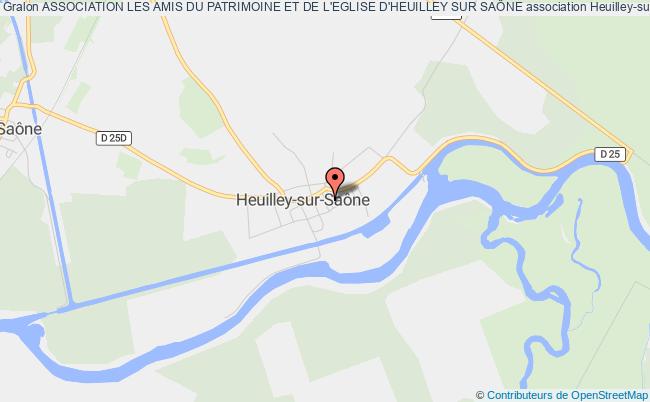 plan association Association Les Amis Du Patrimoine Et De L'eglise D'heuilley Sur SaÔne Heuilley-sur-Saône