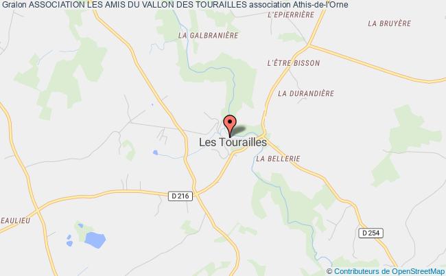 plan association Association Les Amis Du Vallon Des Tourailles Athis-Val de Rouvre