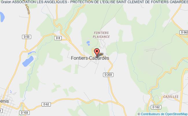 ASSOCIATION LES ANGELIQUES - PROTECTION DE L'EGLISE SAINT CLEMENT DE FONTIERS CABARDES