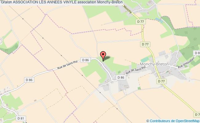 plan association Association Les Annees Vinyle Monchy-Breton