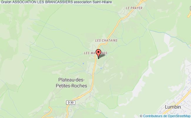 plan association Association Les Brancassiers Plateau-des-Petites-Roches
