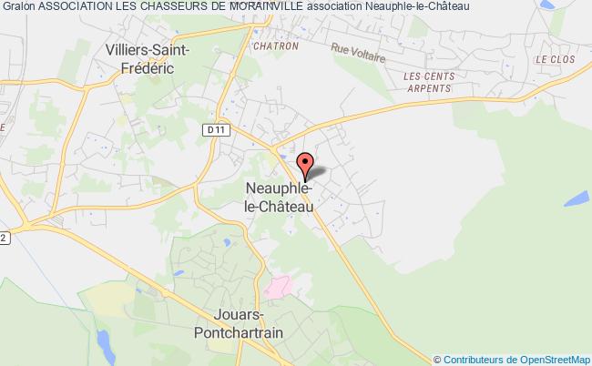 plan association Association Les Chasseurs De Morainville Neauphle-le-Château