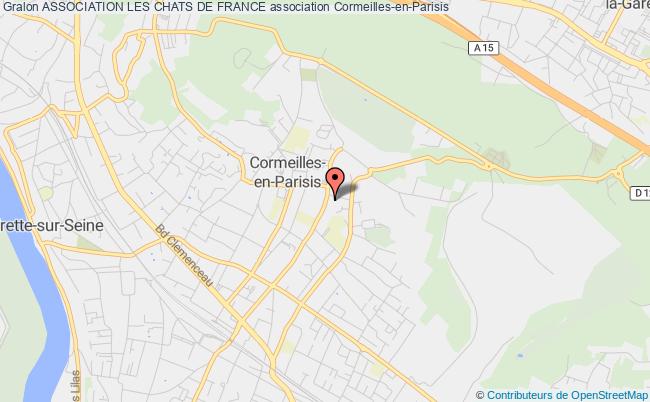 plan association Association Les Chats De France Cormeilles-en-Parisis