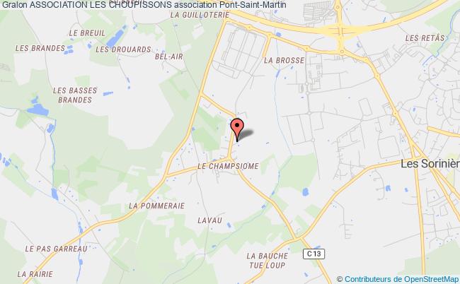 plan association Association Les Choupissons Thouaré-sur-Loire