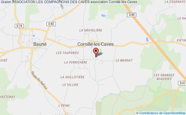 plan association Association Les Compagnons Des Caves Cornillé-les-Caves