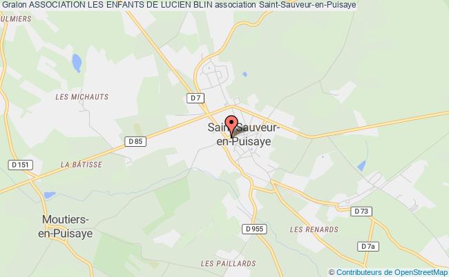 plan association Association Les Enfants De Lucien Blin Saint-Sauveur-en-Puisaye