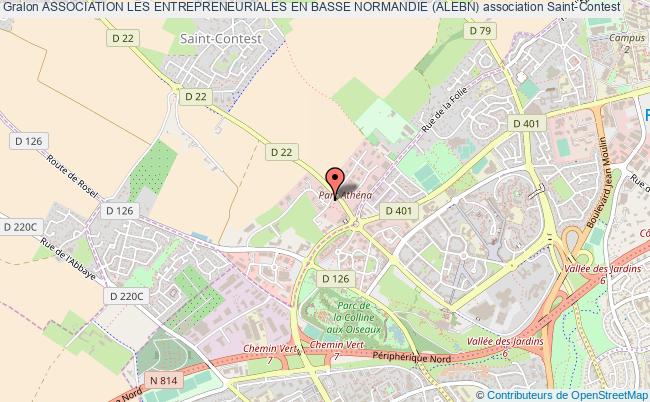 plan association Association Les Entrepreneuriales En Basse Normandie (alebn) Saint-Contest