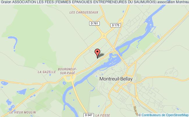 plan association Association Les FÉes (femmes Epanouies Entrepreneures Du Saumurois) Montreuil-Bellay