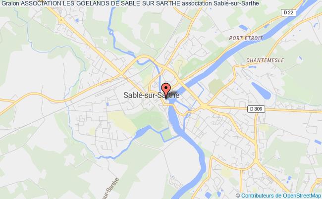 plan association Association Les Goelands De Sable Sur Sarthe Sablé-sur-Sarthe