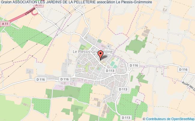 plan association Association Les Jardins De La Pelleterie Le    Plessis-Grammoire