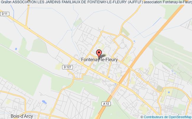 plan association Association Les Jardins Familiaux De Fontenay-le-fleury (ajfflf) Fontenay-le-Fleury