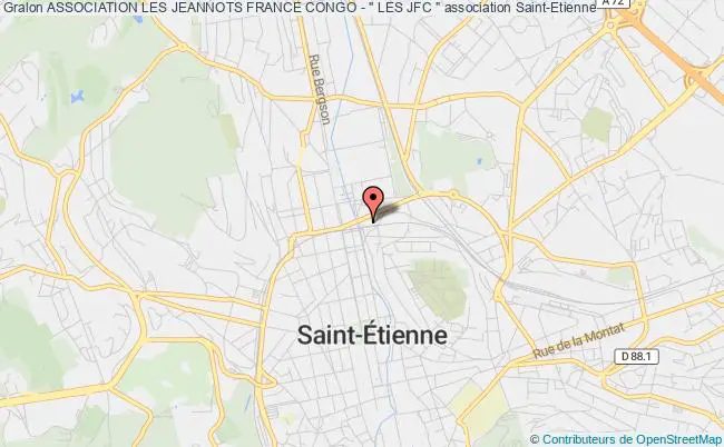 plan association Association Les Jeannots France Congo - " Les Jfc " Saint-Étienne